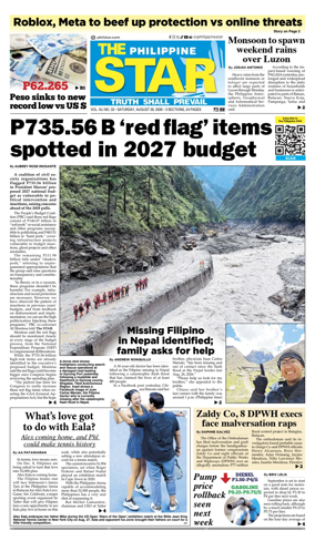 Cover of The Philippine Star