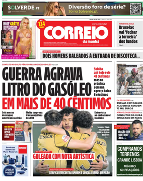 Cover of Correio da Manha Weekend