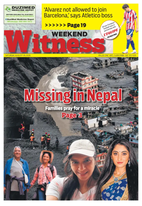 Cover of The Weekend Witness (South Africa)