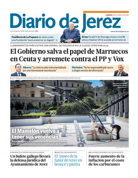 Cover of Diario de Jerez