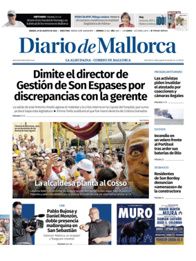 Cover of Diario de Mallorca