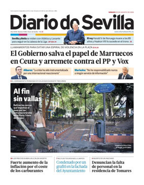 Cover of Diario de Sevilla