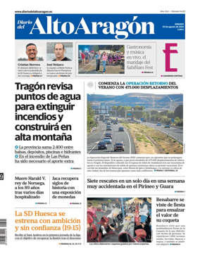 Cover of Diario del Alto Aragon