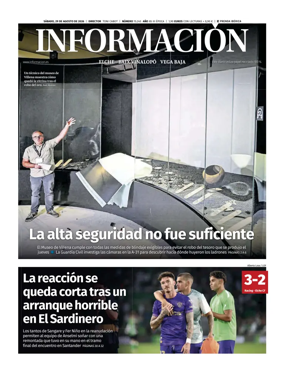 Cover of Diario Informacion (Elche y Vega Baja)