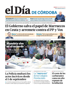 Cover of El Dia de Cordoba