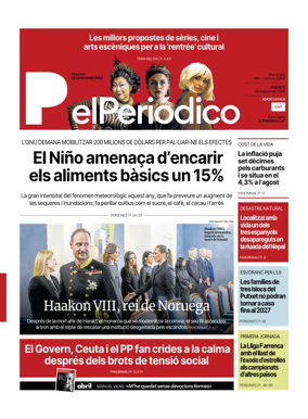 Cover of El Periodico - Catala