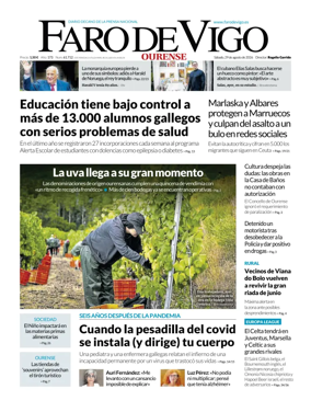 Cover of Faro de Vigo (Ourense)