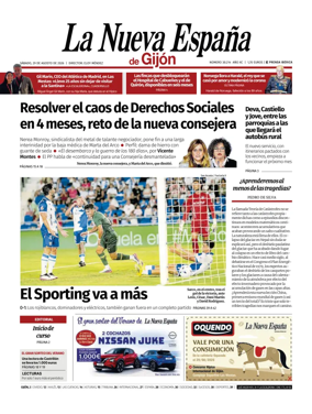 Cover of La Nueva Espana (Gijon)