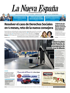 Cover of La Nueva Espana (Oviedo)