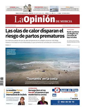 Cover of La Opinion de Murcia