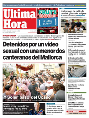 Cover of Ultima Hora