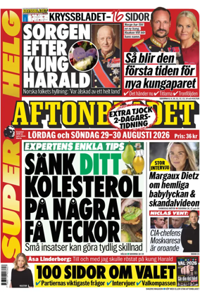 Cover of Aftonbladet