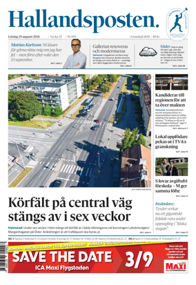 Cover of Hallandsposten
