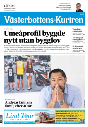 Cover of Vasterbottens-Kuriren