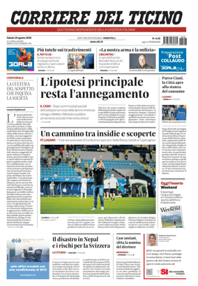 Cover of Corriere del Ticino