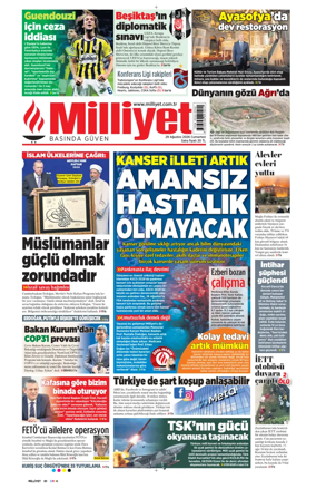 Cover of Milliyet