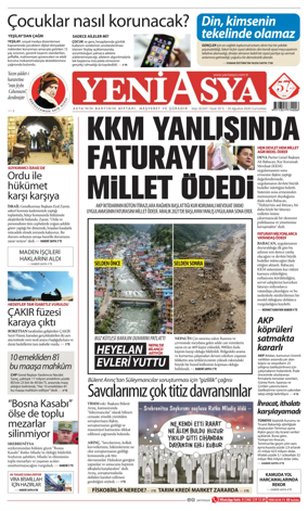 Cover of Yeni Asya