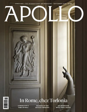 Cover of Apollo Magazine (UK)