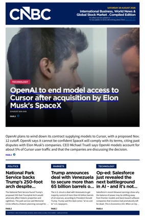 Cover of CNBC