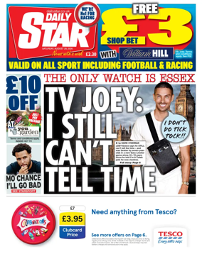 Cover of Daily Star