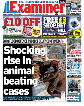 Cover of Huddersfield Daily Examiner