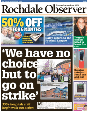 Cover of Rochdale Observer