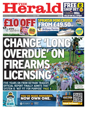Cover of The Plymouth Herald