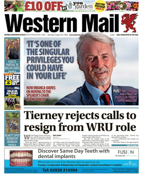 Cover of Western Mail