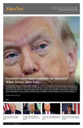 Cover of AlterNet