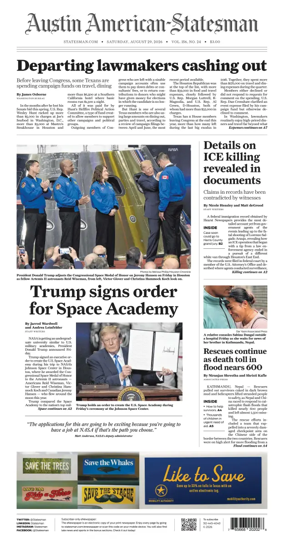 Cover of Austin American-Statesman