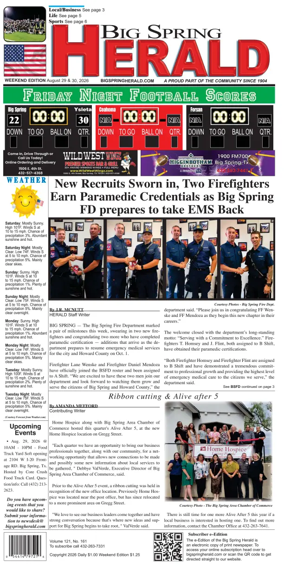 Cover of Big Spring Herald Weekend
