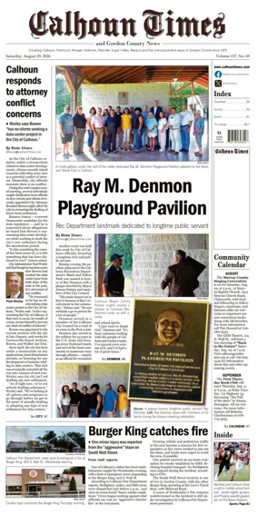 Cover of Calhoun Times