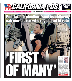 Cover of California Post