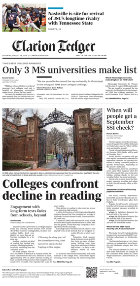 Cover of Clarion Ledger