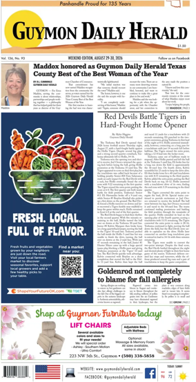Cover of Guymon Daily Herald