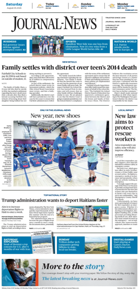 Cover of Hamilton Journal News