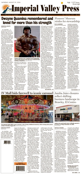 Cover of Imperial Valley Press