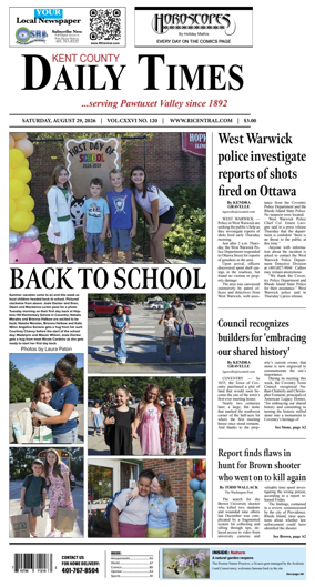 Cover of Kent County Daily Times
