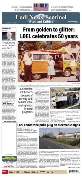 Cover of Lodi News-Sentinel