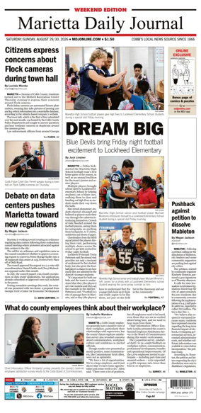 Cover of Marietta Daily Journal