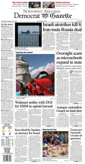Cover of Northwest Arkansas Democrat-Gazette