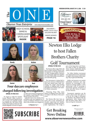 Cover of Observer News Enterprise