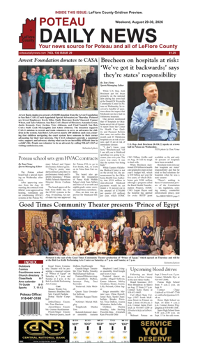 Cover of Poteau Daily News