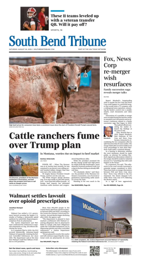 Cover of South Bend Tribune