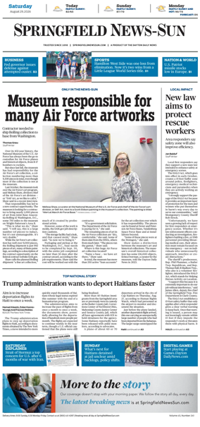 Cover of Springfield News-Sun