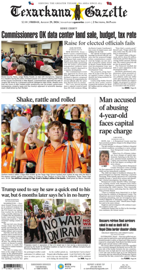 Cover of Texarkana Gazette