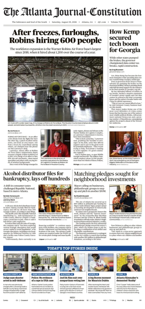 Cover of The Atlanta Journal-Constitution