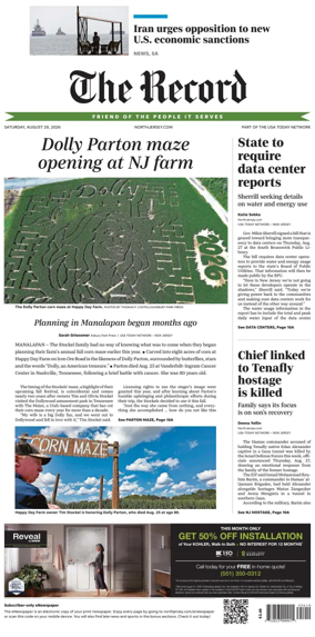 Cover of The Bergen Record