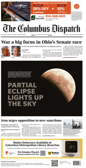Cover of The Columbus Dispatch
