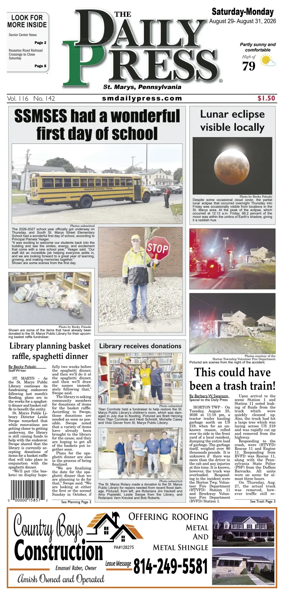 Cover of The Daily Press